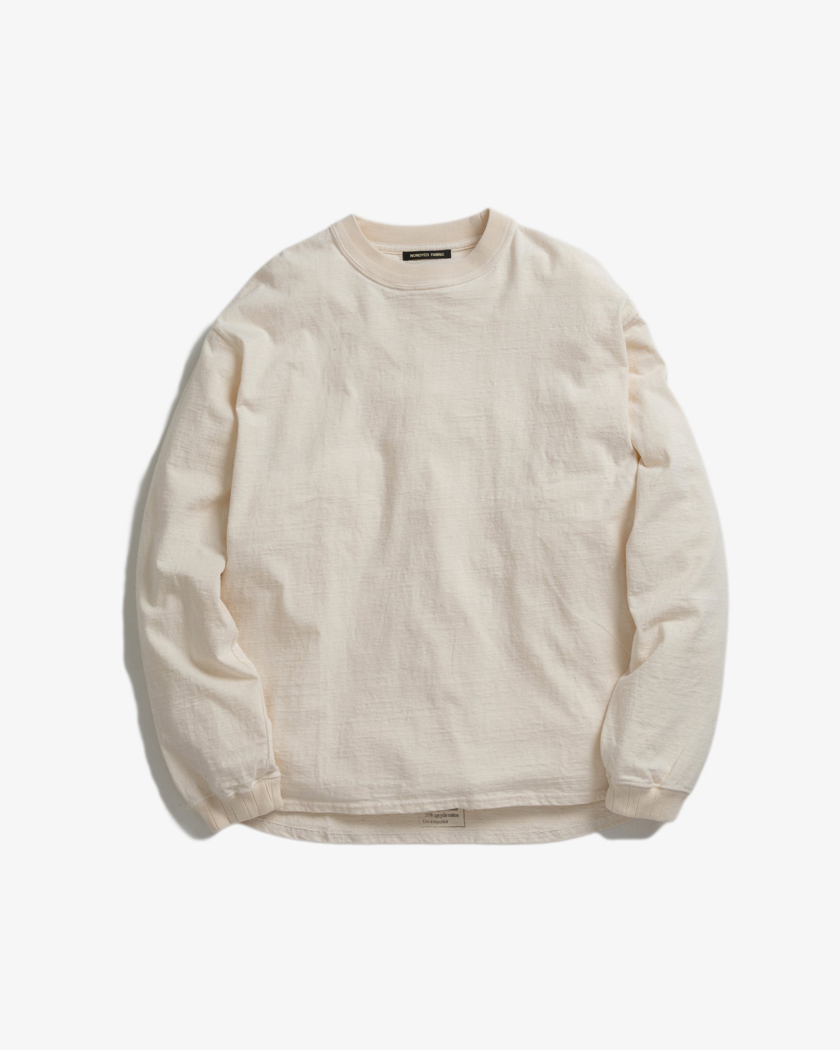 NON DYED JERSEY L/S TEE - 14/- UPCYCLE JERSEY N245-0101 – RIDING HIGH