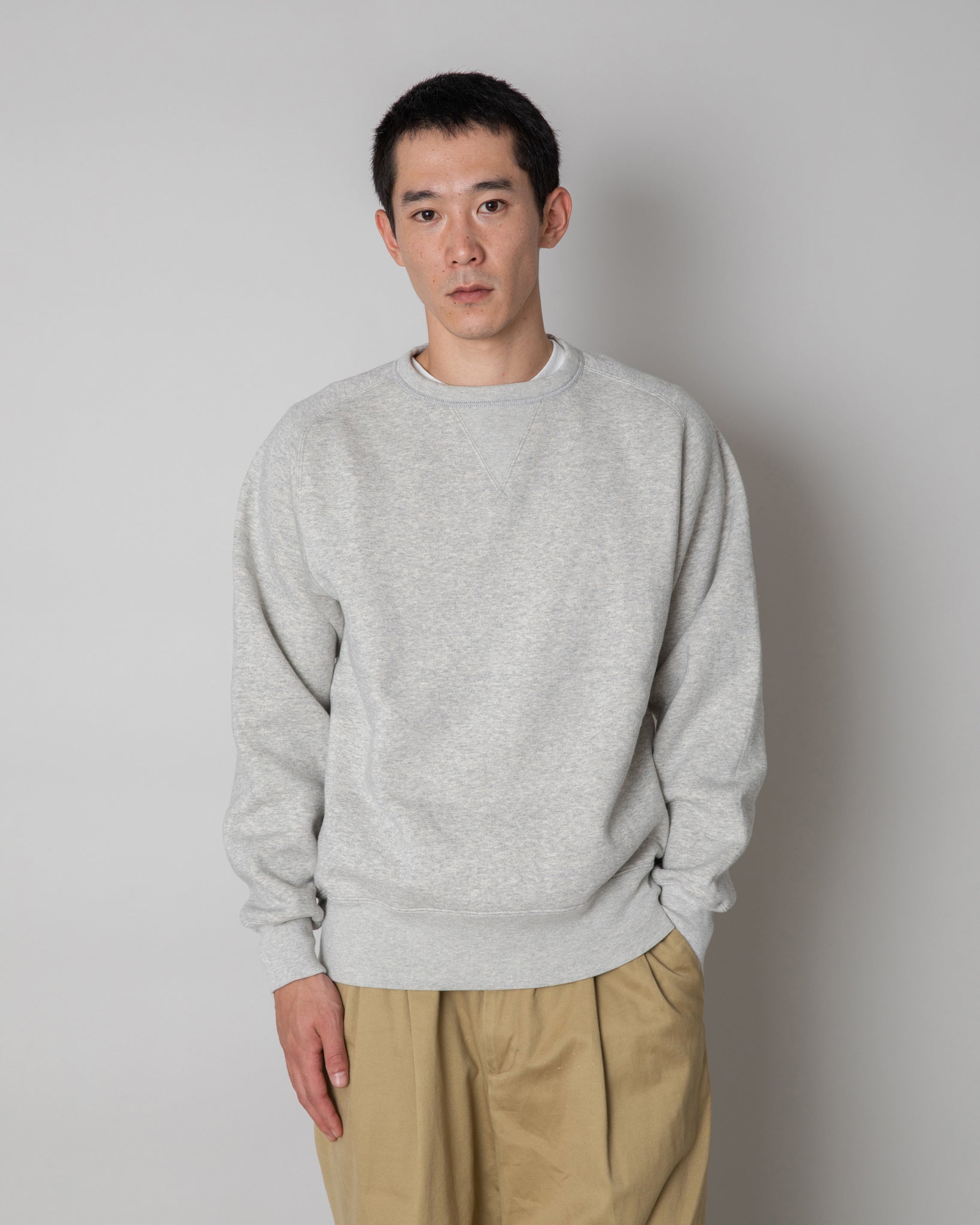 AZUMA TUBE FLEECE CREW SWEAT R235-0301 – RIDING HIGH