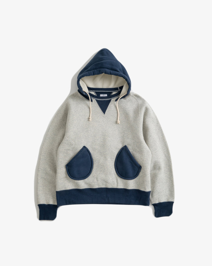 AZUMA TUBE FLEECE AFTER HOODS  R243-0401