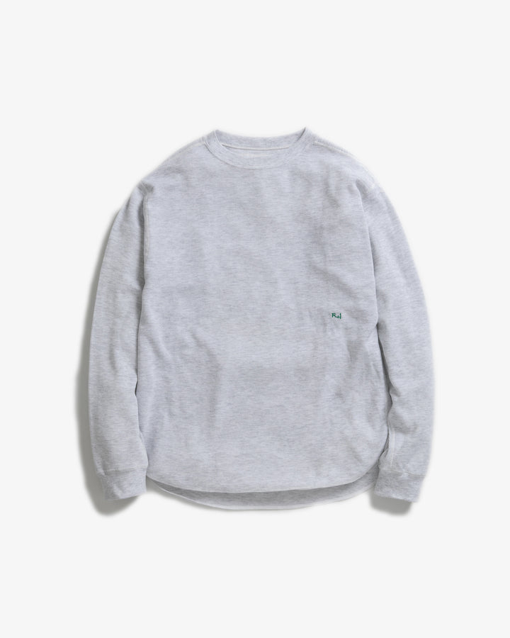 STRIPE WAFFLE L/S TEE  U235-0101