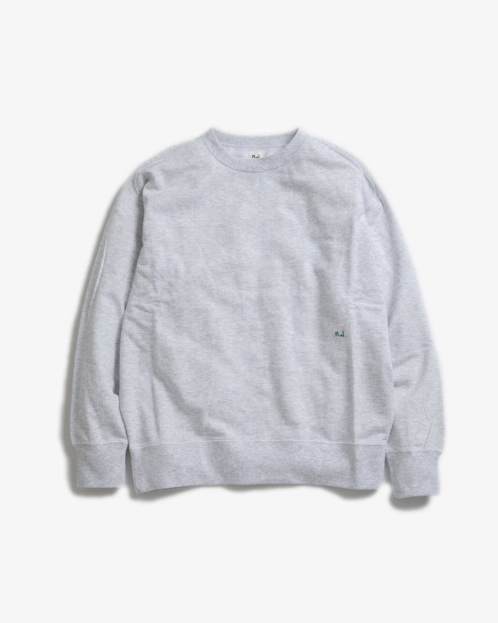 SUDARE PATTERN FRENCH TERRY CREW SWEAT  U235-0301