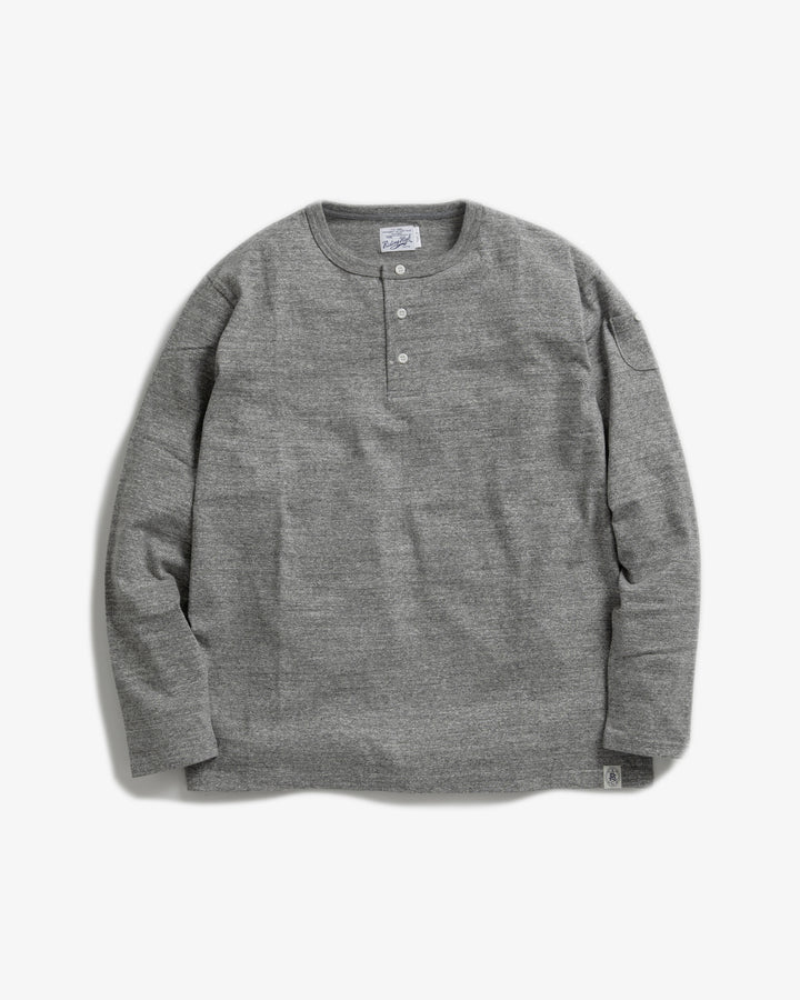 TUBE JERSEY HENLEY L/S TEE  R185-0201B