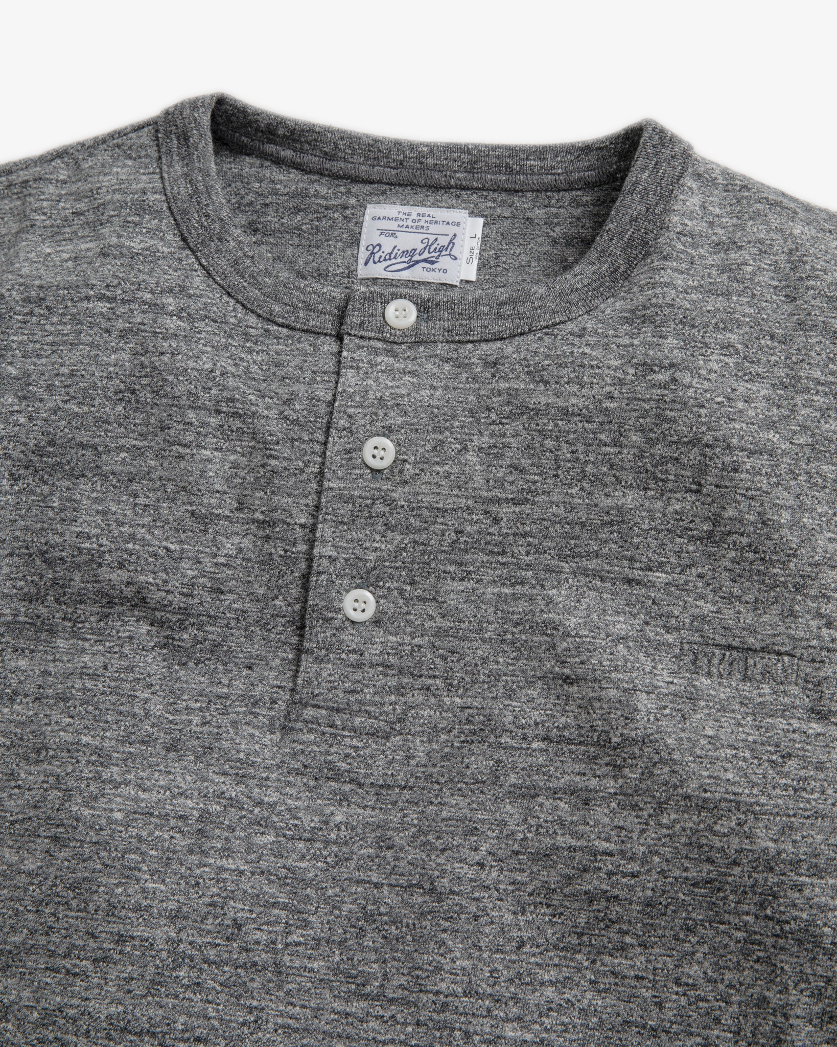 AZUMA TUBE JERSEY HENLEY S/S TEE R185-0202B – RIDING HIGH