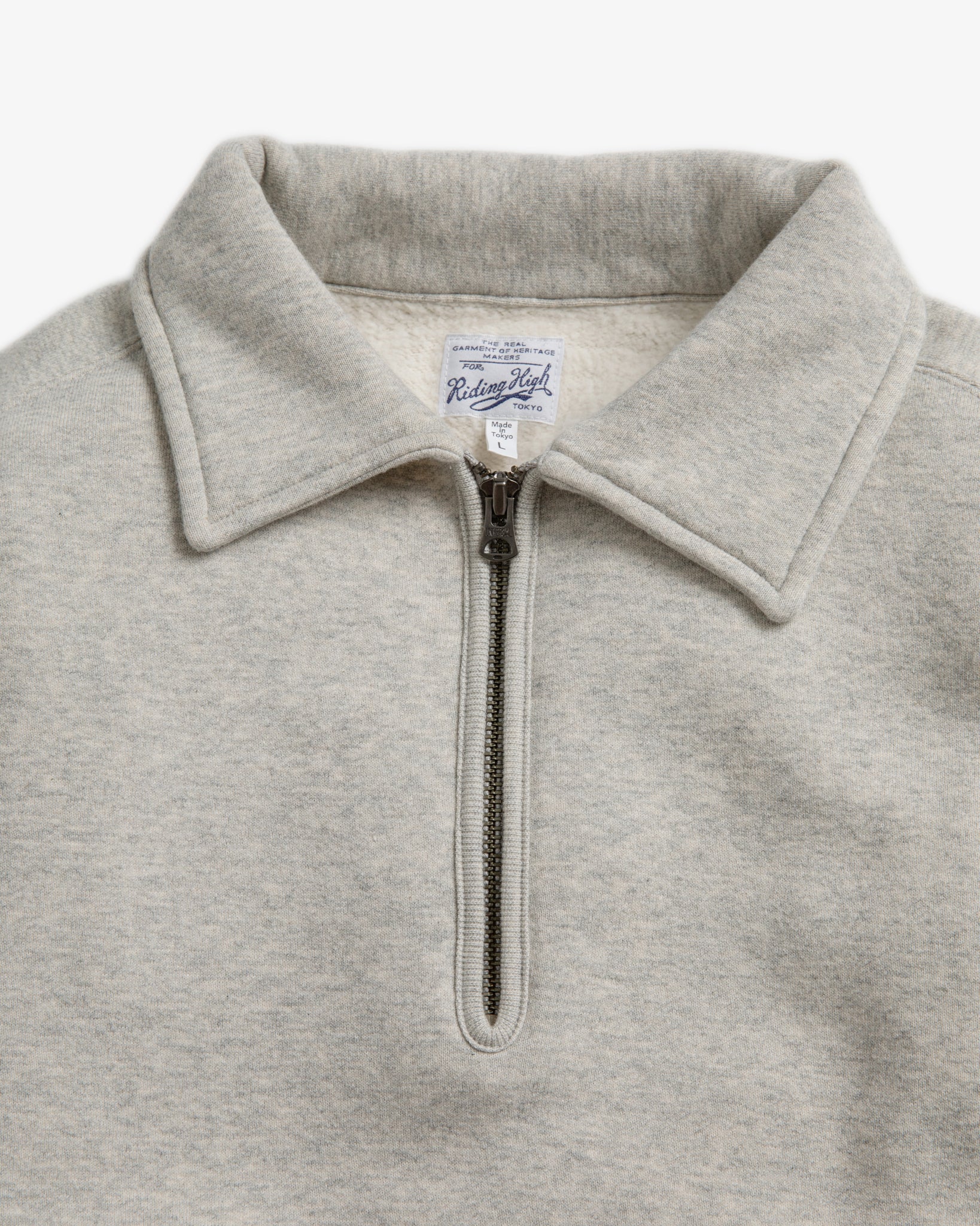 AZUMA TUBE FLEECE HALFZIP SWEAT R235-0302 R235-0302 – RIDING HIGH