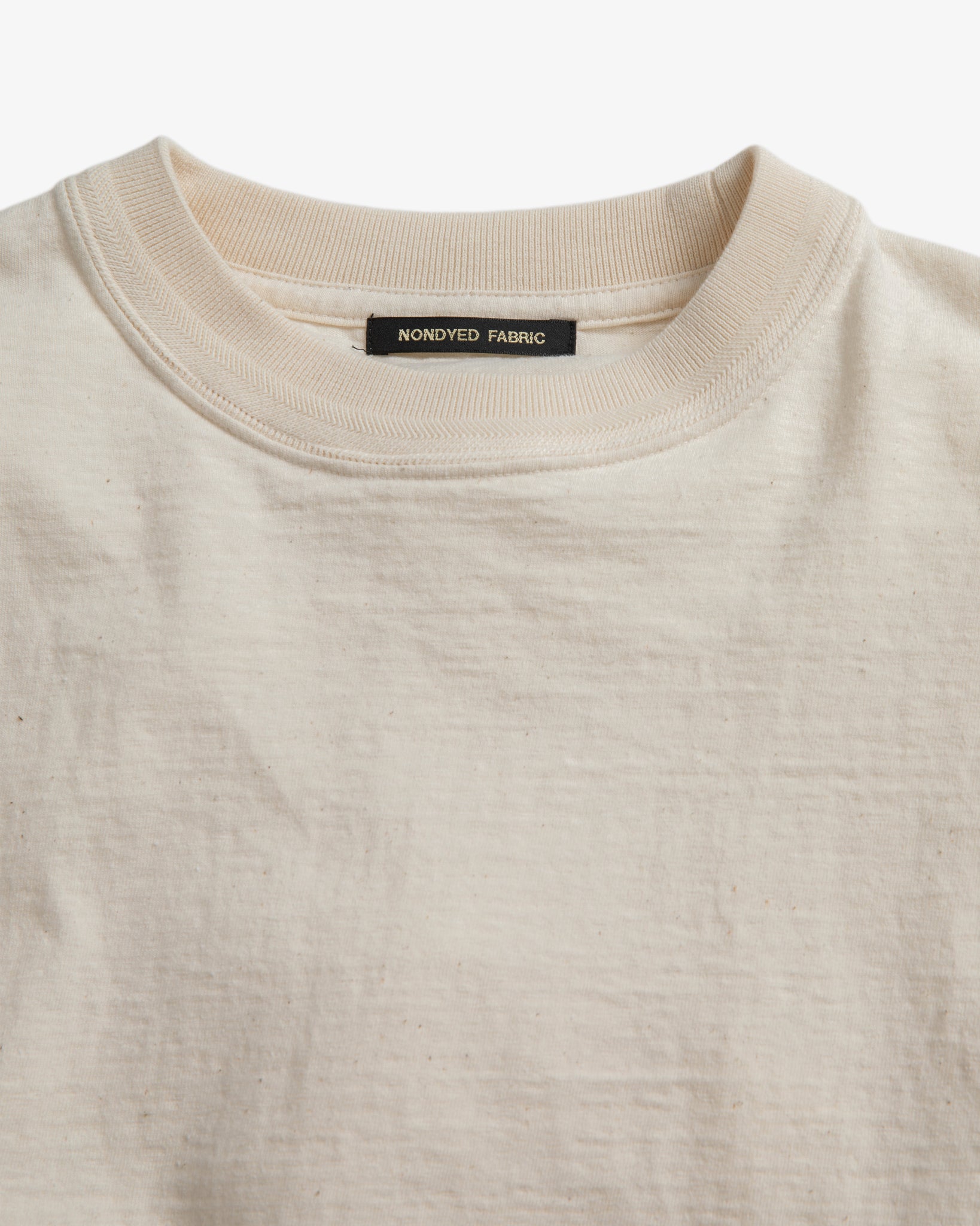 NON DYED JERSEY L/S TEE - 14/- UPCYCLE JERSEY N245-0101 – RIDING HIGH