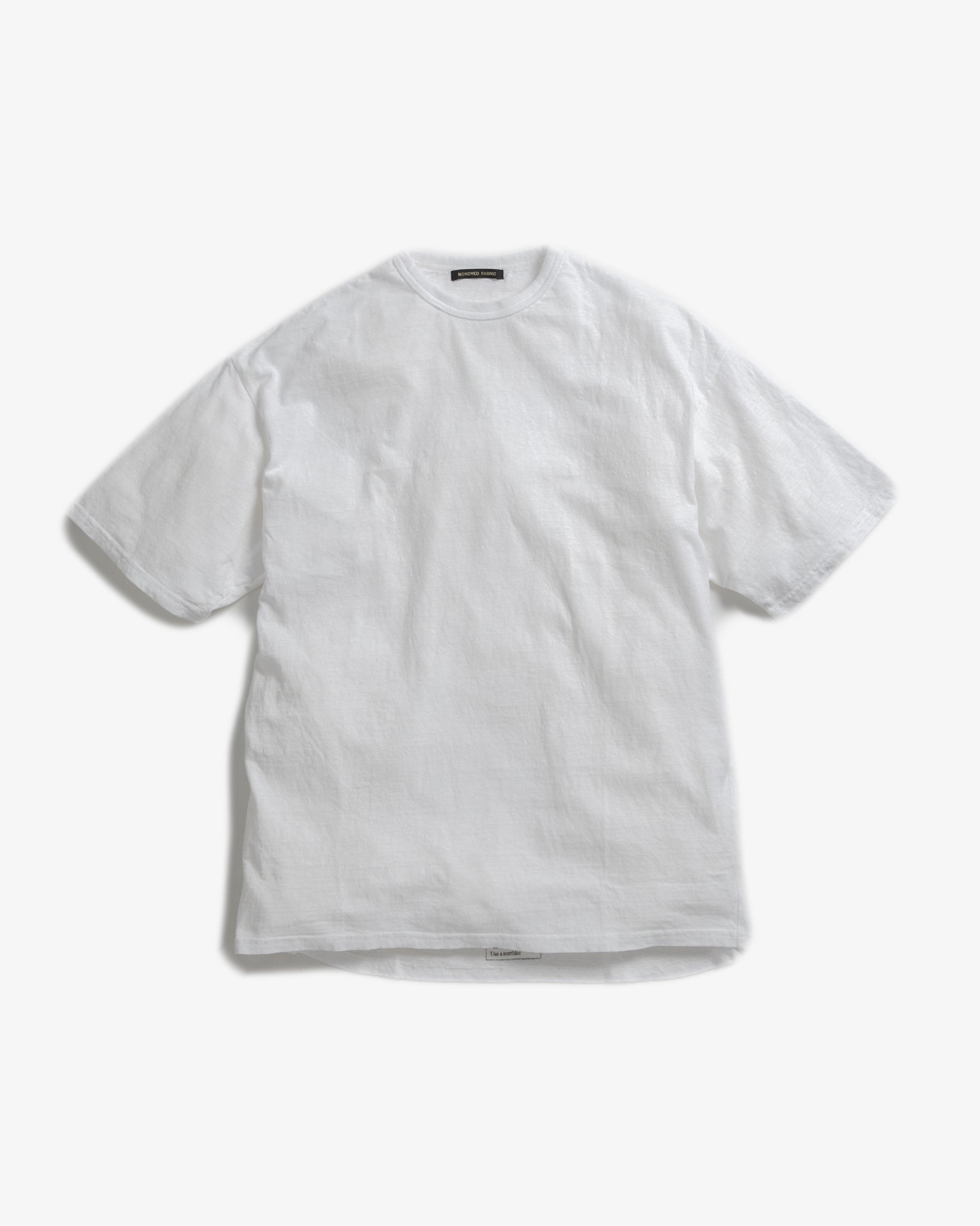 NON DYED JERSEY S/S TEE - 18/- UPCYCLE JERSEY N245-0102J – RIDING HIGH