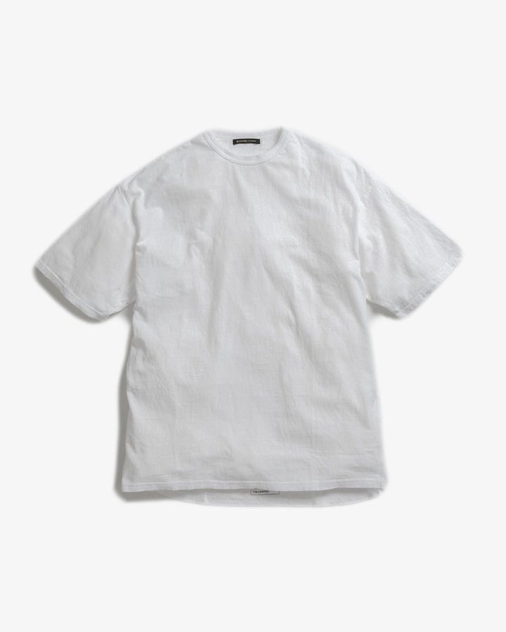 NON DYED JERSEY S/S TEE - 18/- UPCYCLE JERSEY  N245-0102J