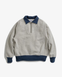 トップス Hiro Boy Takahashi Chikashitsu +】half zip high neck knit (3color) / 【チカシツプラス