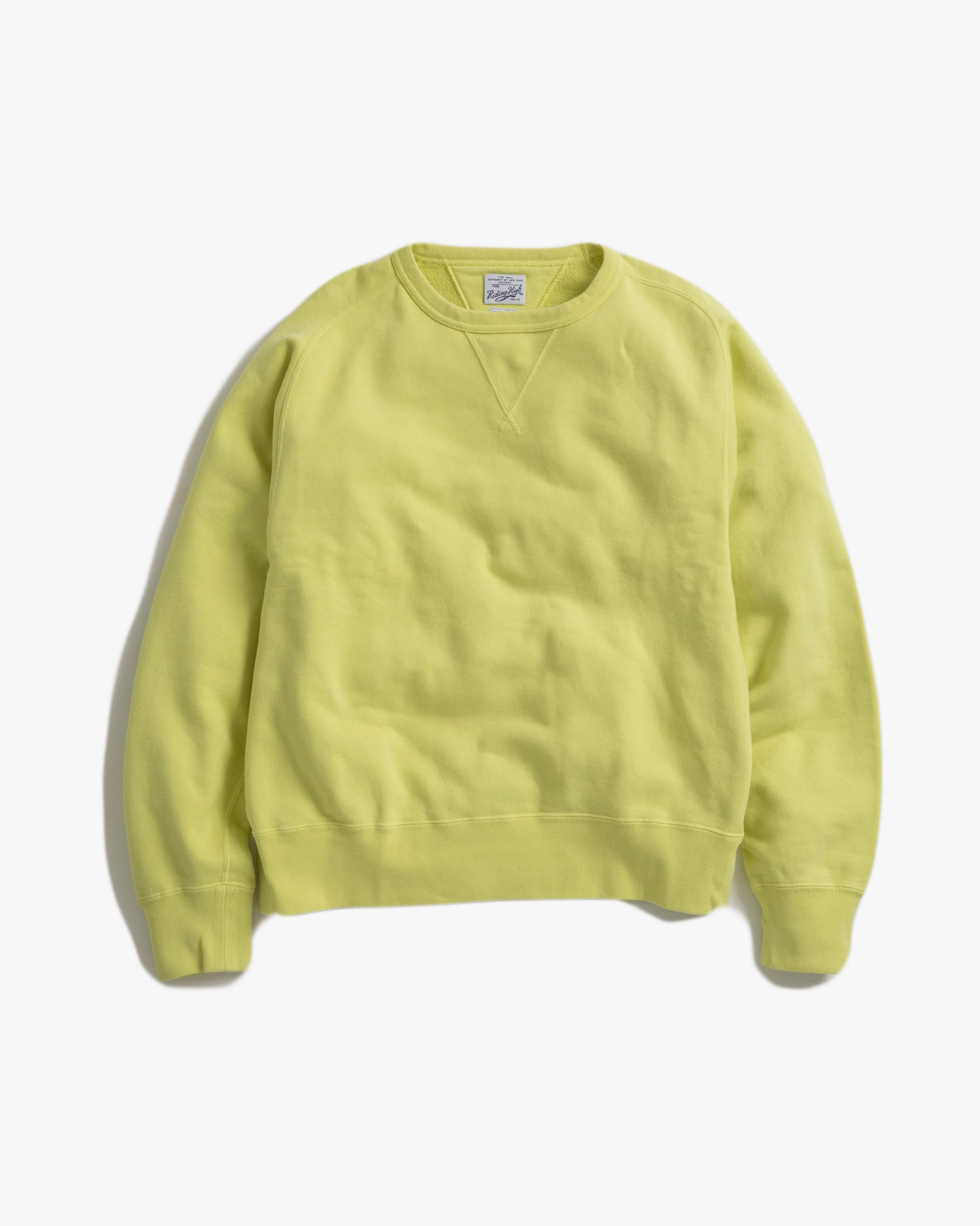 AZUMA TUBE FRENCH TERRY P/O CREW - R243-0303 – RIDING HIGH