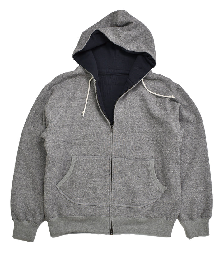 DOUBLE FACE ZIP HOODS - R243-0402