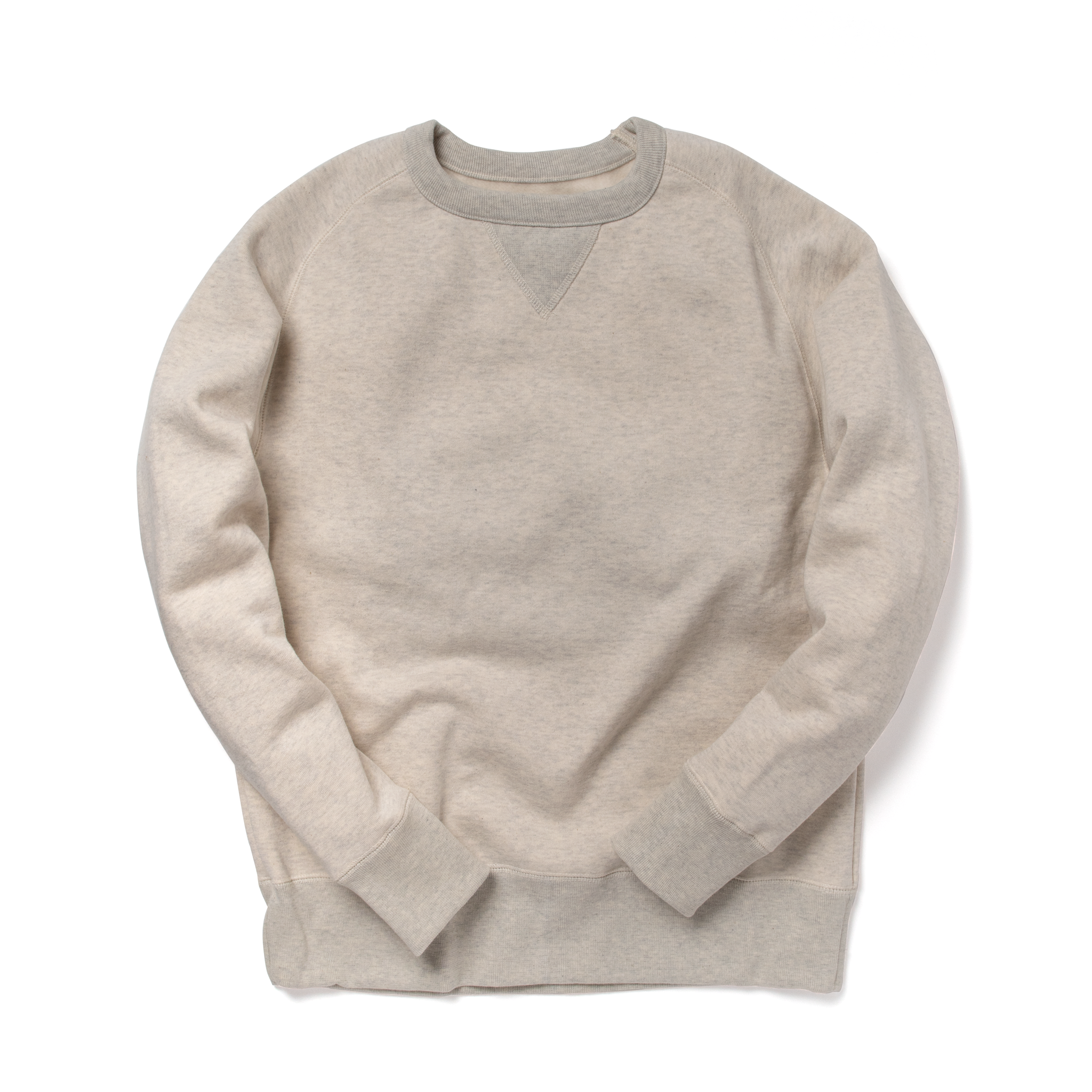 14oz. LOOPWHEEL FLEECE CREW SWEAT R185-0301 – RIDING HIGH